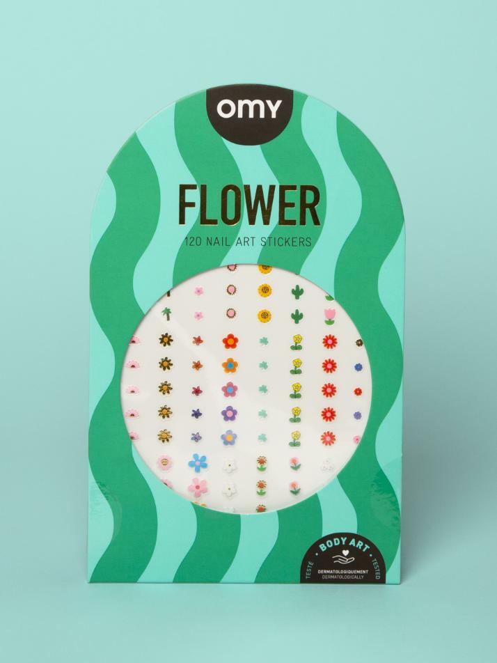 OMY 네일 아트-플라워(120pc)(NAIL10)