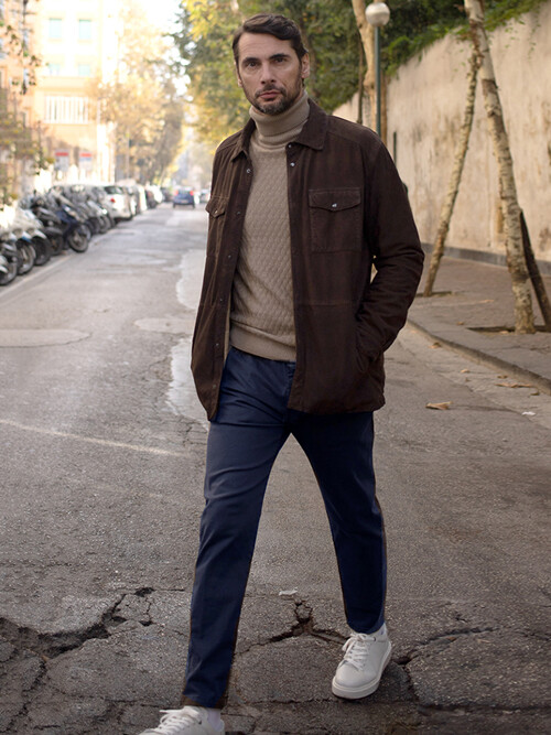 [아르메오디] 슬림핏 테이퍼드 히든 스트링 가먼트다잉 에센셜컬러 밴딩 팬츠 이태리직수입 DFIPT950NA