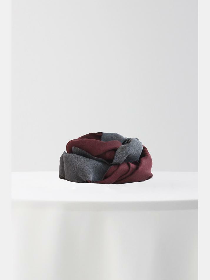 [아르메오디] 컬러 배색 양면 이태리 직수입 머플러 EFIMF071WI