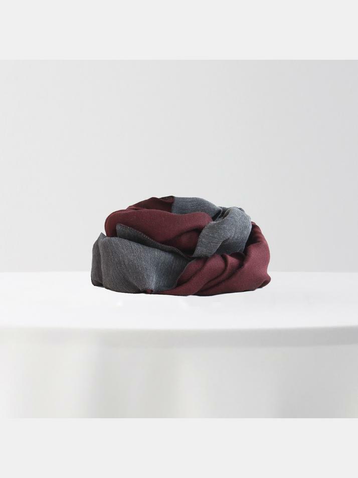 [아르메오디] 컬러 배색 양면 이태리 직수입 머플러 EFIMF071WI