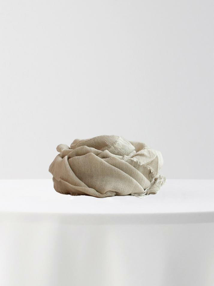 [아르메오디] 웜 베이지 울 이태리 수입 머플러 FFIMF087BE