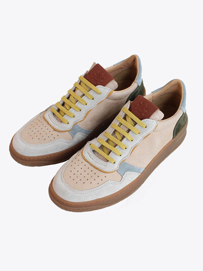 [El Naturalista] 빈티지 레더 스니커즈 GFISC003CB