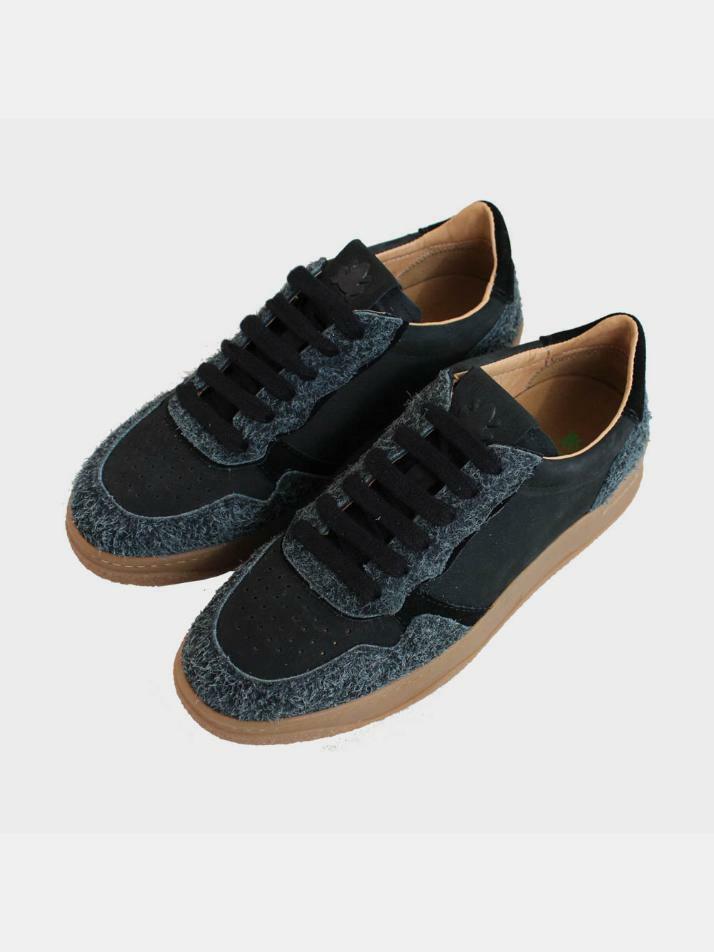 [El Naturalista] 멀티 레더 스니커즈 GFISC002BK