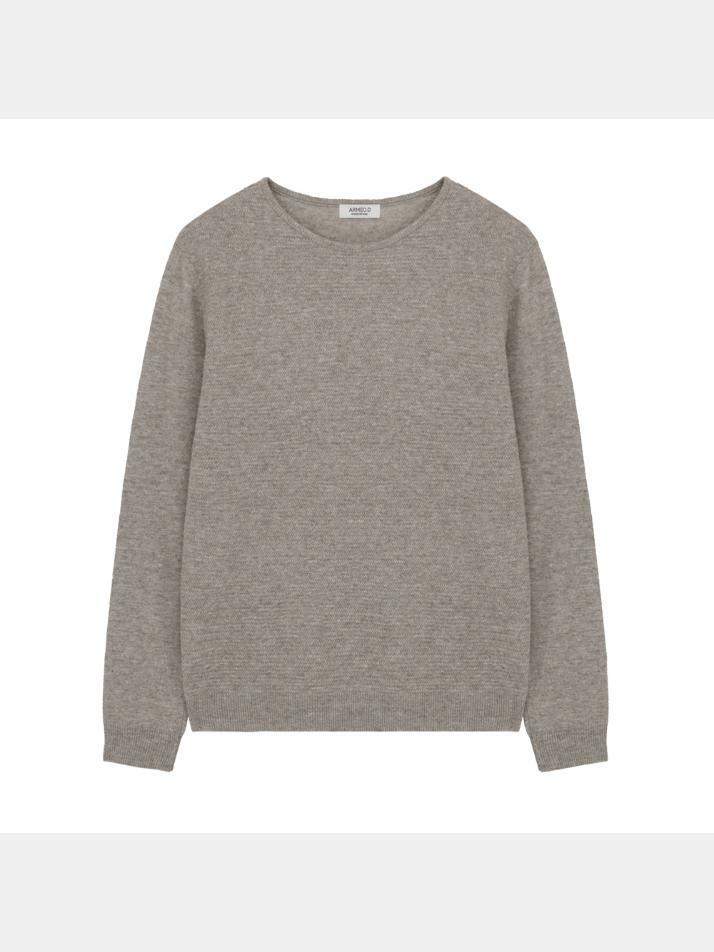 [아르메오디] 레귤러핏 쉐브론 패턴 니트 GFBNT819GR