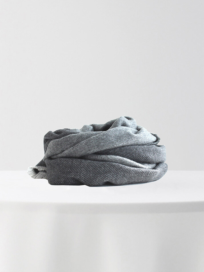 [아르메오디] 멜란지 솔리드 양면 머플러 GFIMF026CH