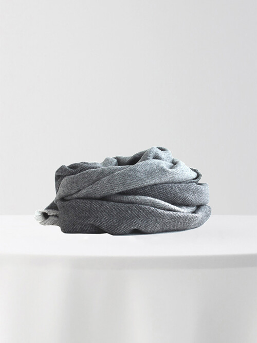 [아르메오디] 멜란지 솔리드 양면 머플러 GFIMF026CH