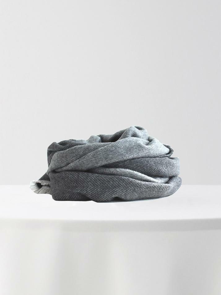 [아르메오디] 멜란지 솔리드 양면 머플러 GFIMF026CH