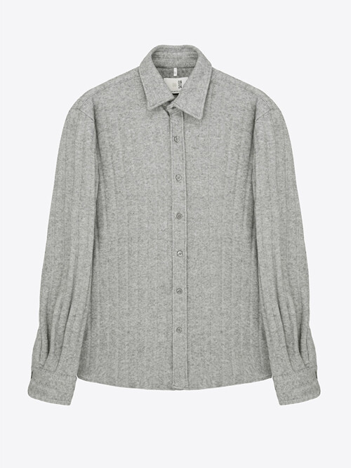 [QB24] 그레이 니트 셔츠 GFIST754GR