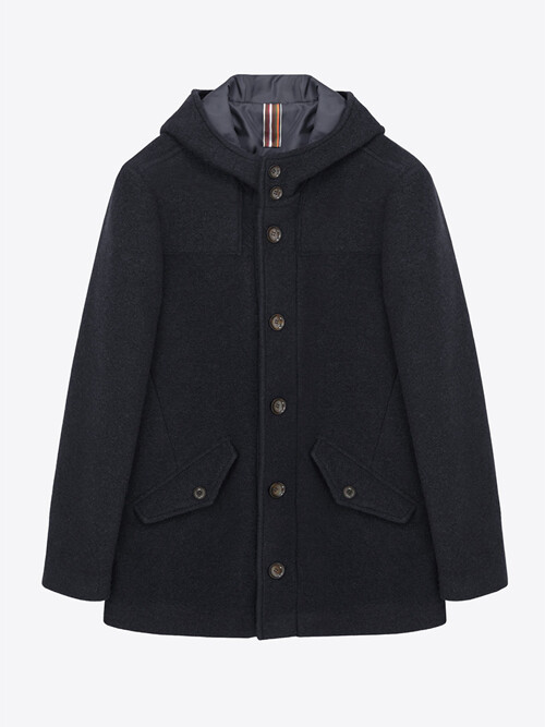 [QB24] 네이비 후드 코트 GFICT614NA