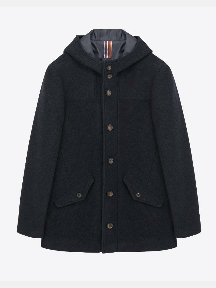 [QB24] 네이비 후드 코트 GFICT614NA