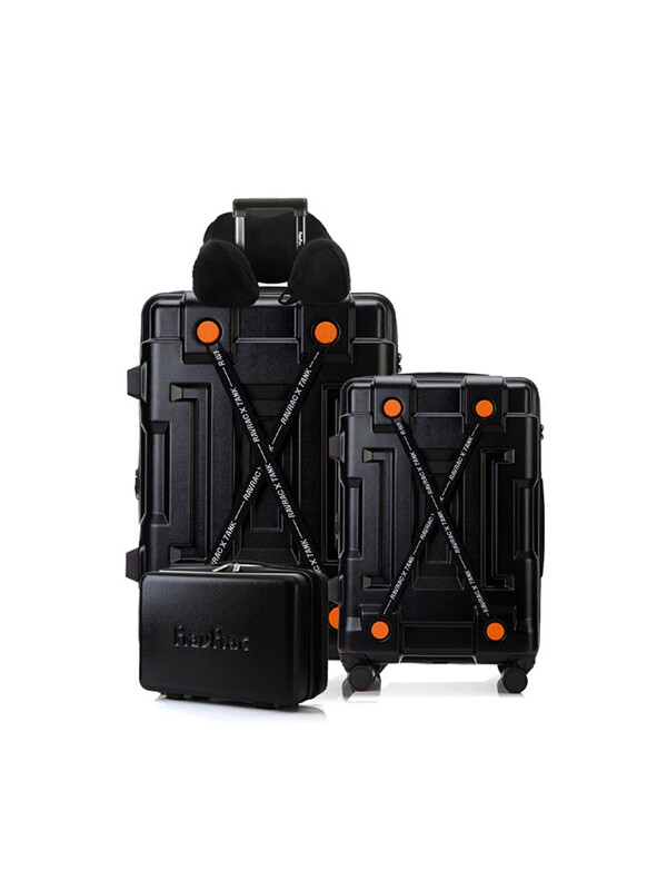 RAVRAC 20인치 + 24인치 탱크 캐리어 블랙 에디션 세트