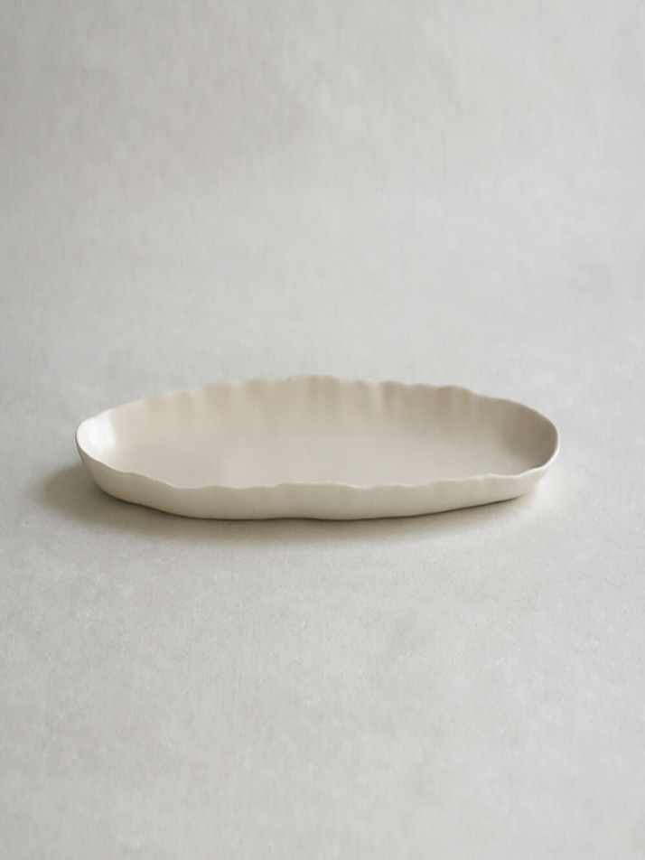 박나혜_긴 보트접시 (long boat plate)