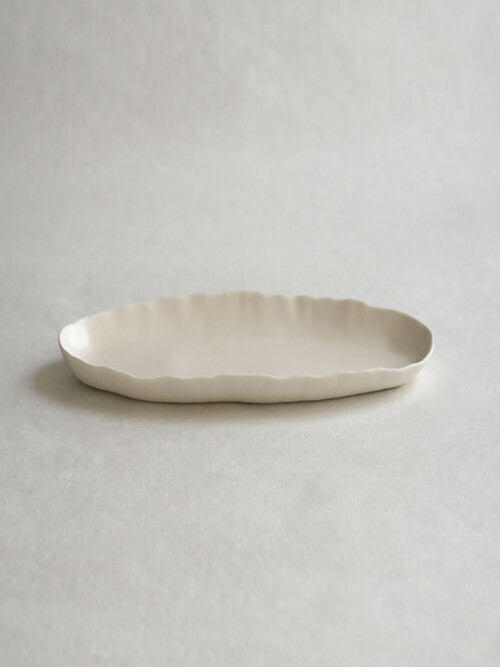 박나혜_긴 보트접시 (long boat plate)