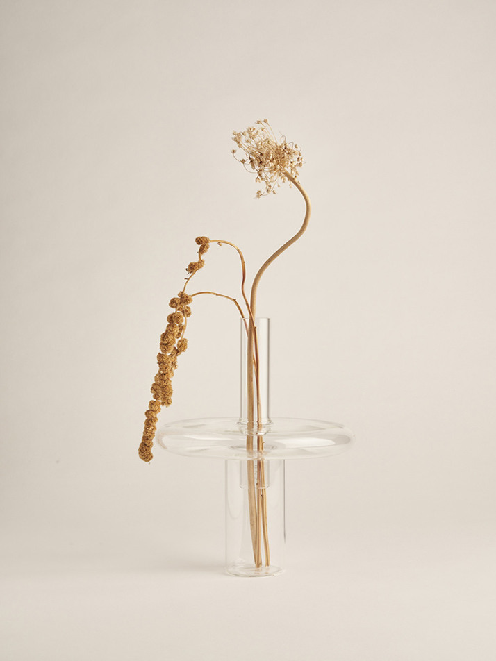 VONZ_RITUAL VASE - CLEAR