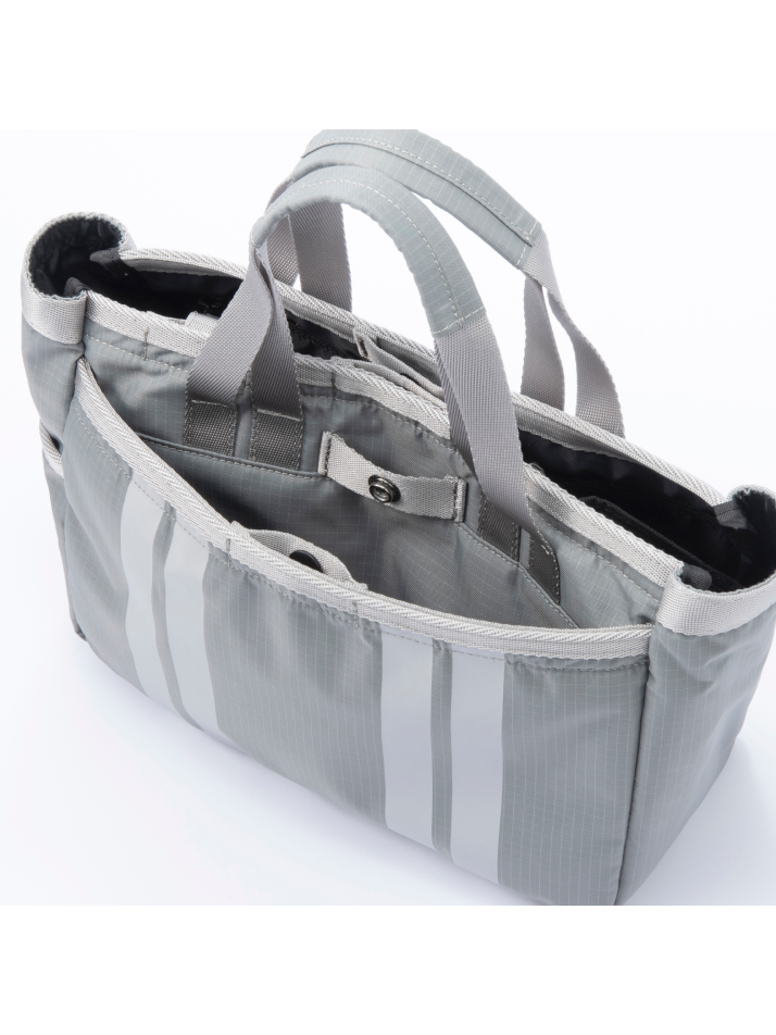 Rip-stop Series Cart Tote - Gray Silver