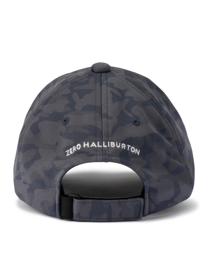 ZHG-CAP 23 Mens Jacquard Camo Cap - Navy