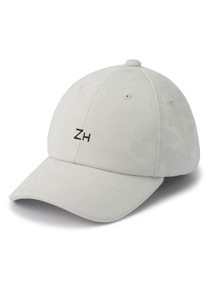 ZHG-CAP 23 Mens Jacquard Camo Cap - Silver Gray