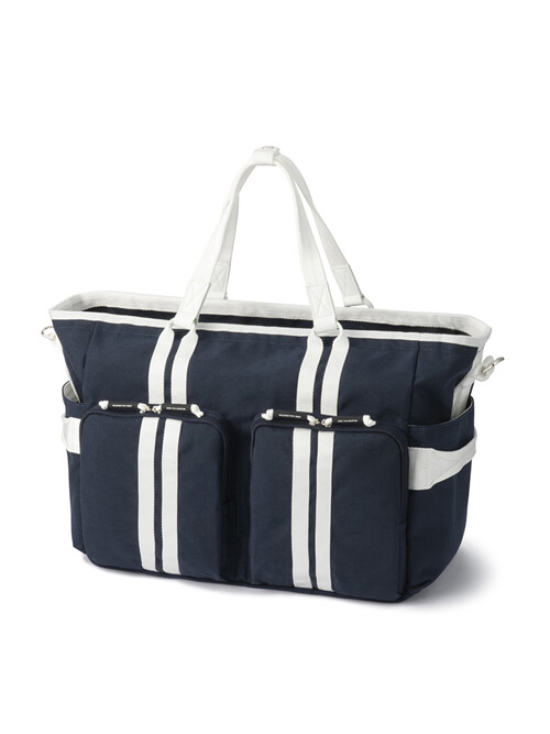 Solid Cordura Series [Limited Edition] Shoulder Tote - Navy