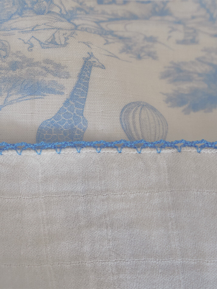 베이비뜨왈 거즈면 거즈뱀부 소재 유아 블랭킷 담요