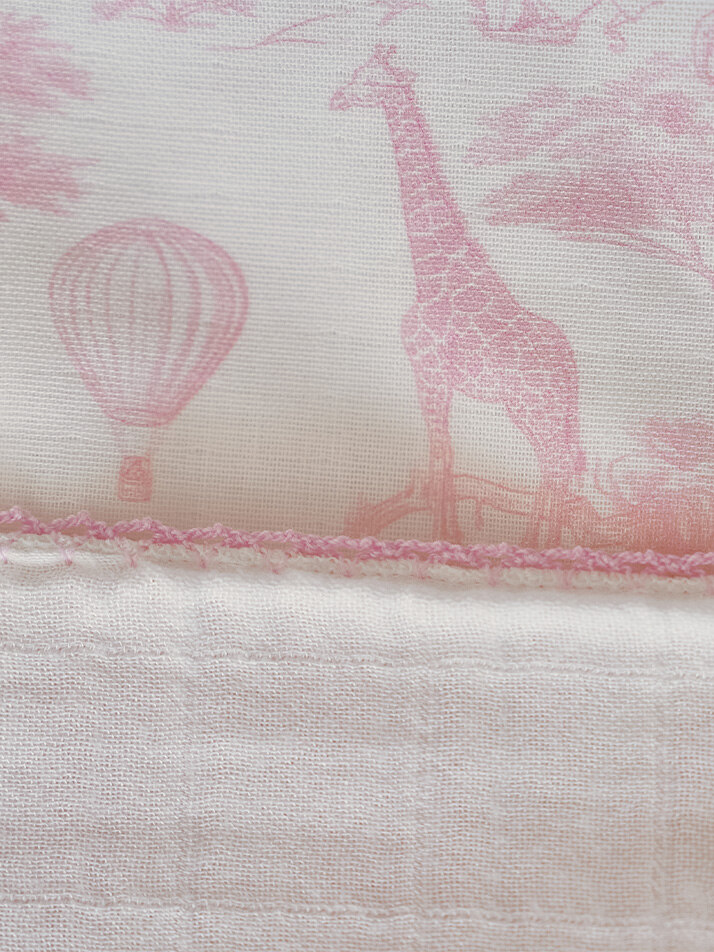 베이비뜨왈 거즈면 거즈뱀부 소재 유아 블랭킷 담요