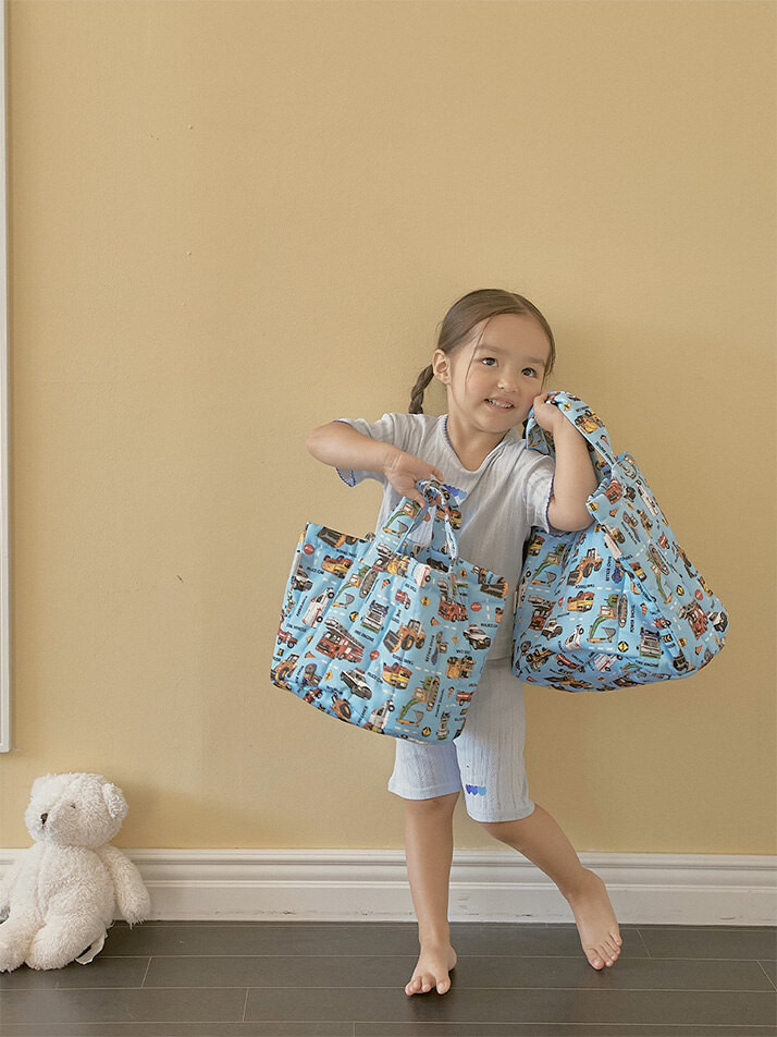 몽레브 워킹카 토이바스켓 패브릭바구니 장난감정리함