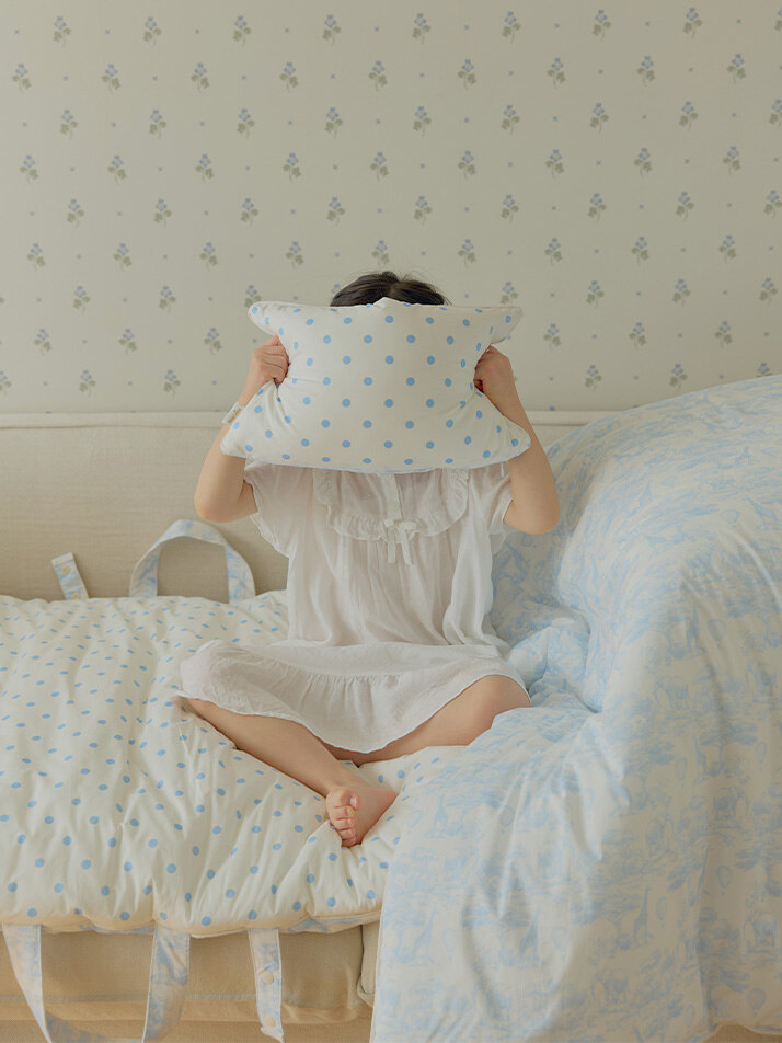 몽레브 베이비뜨왈 낮잠이불 세트