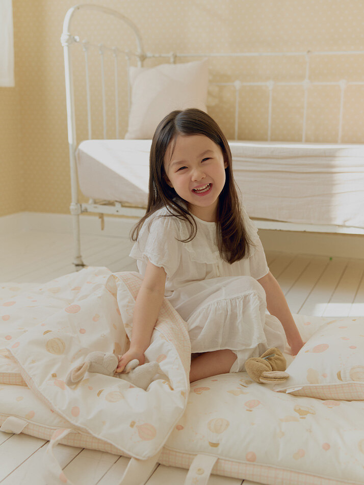 몽레브 열기구 낮잠이불 세트