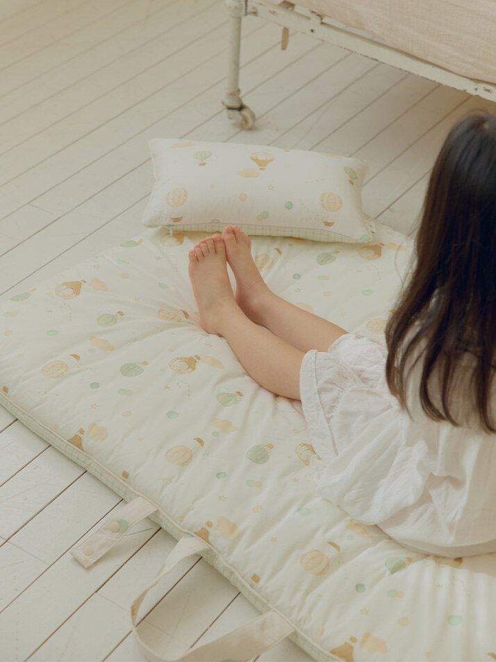 몽레브 열기구 낮잠이불 세트