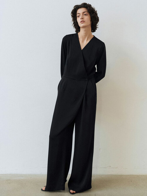 브이 랩 점프수트 (2컬러)