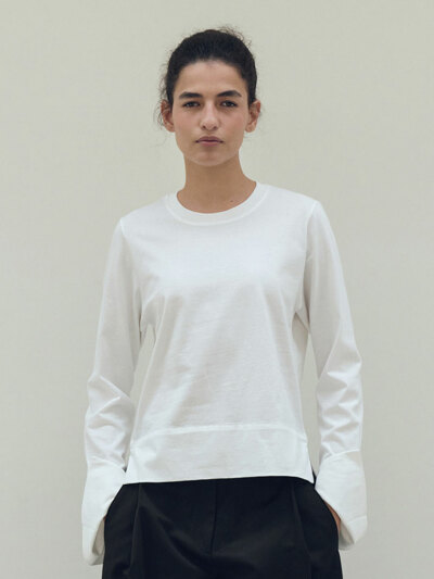 코튼 카우스 티셔츠 (4컬러)