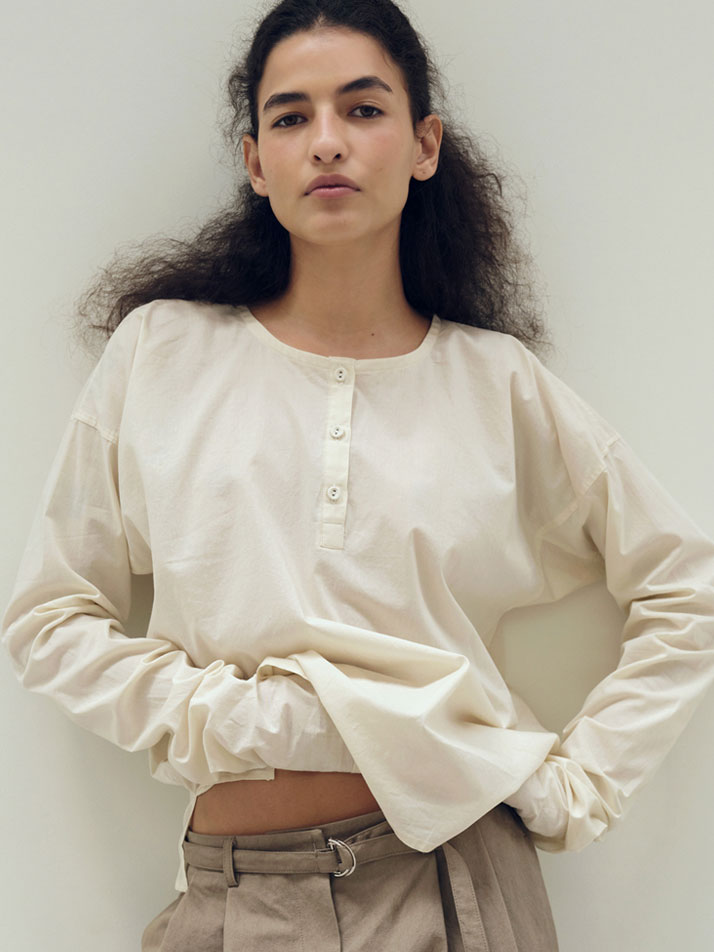 아사 셔츠 (4컬러)