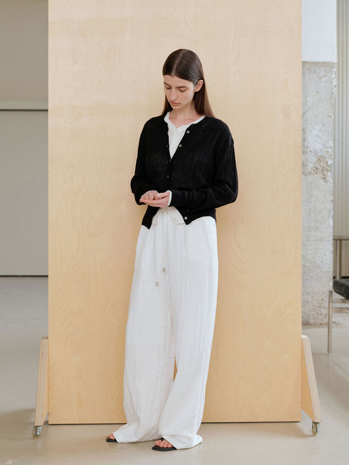 라미 니트 가디건 (3컬러)