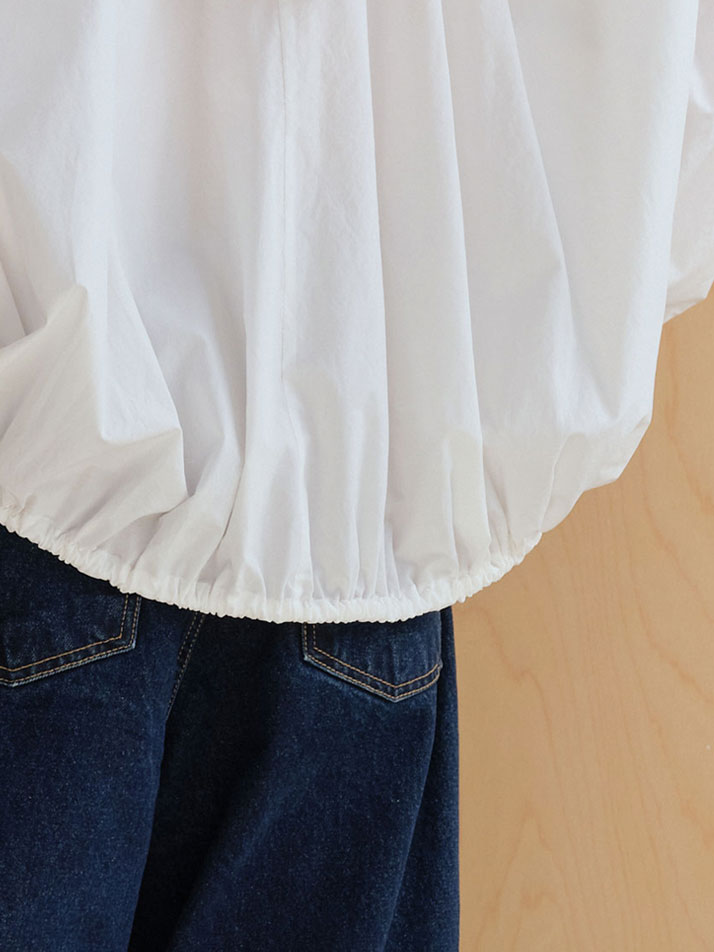 스트링 볼륨 셔츠