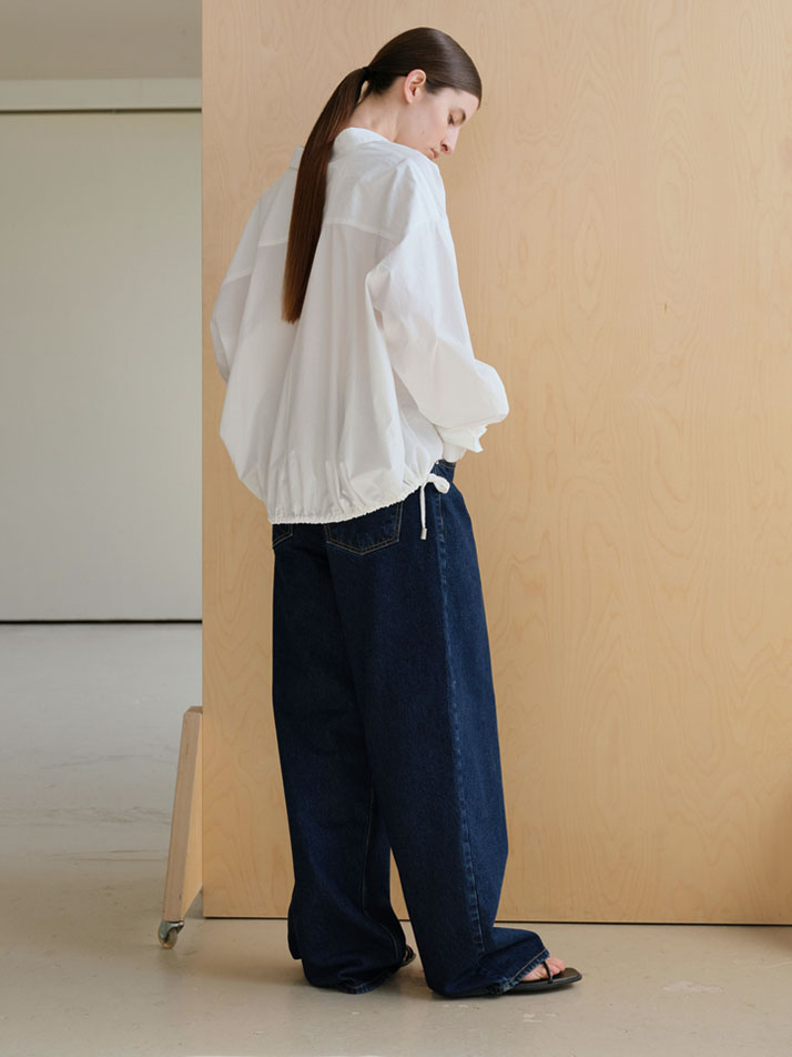 스트링 볼륨 셔츠