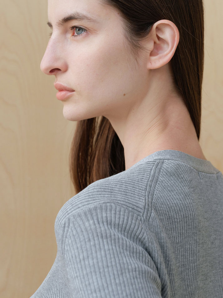 골지 브이 가디건 (3컬러)