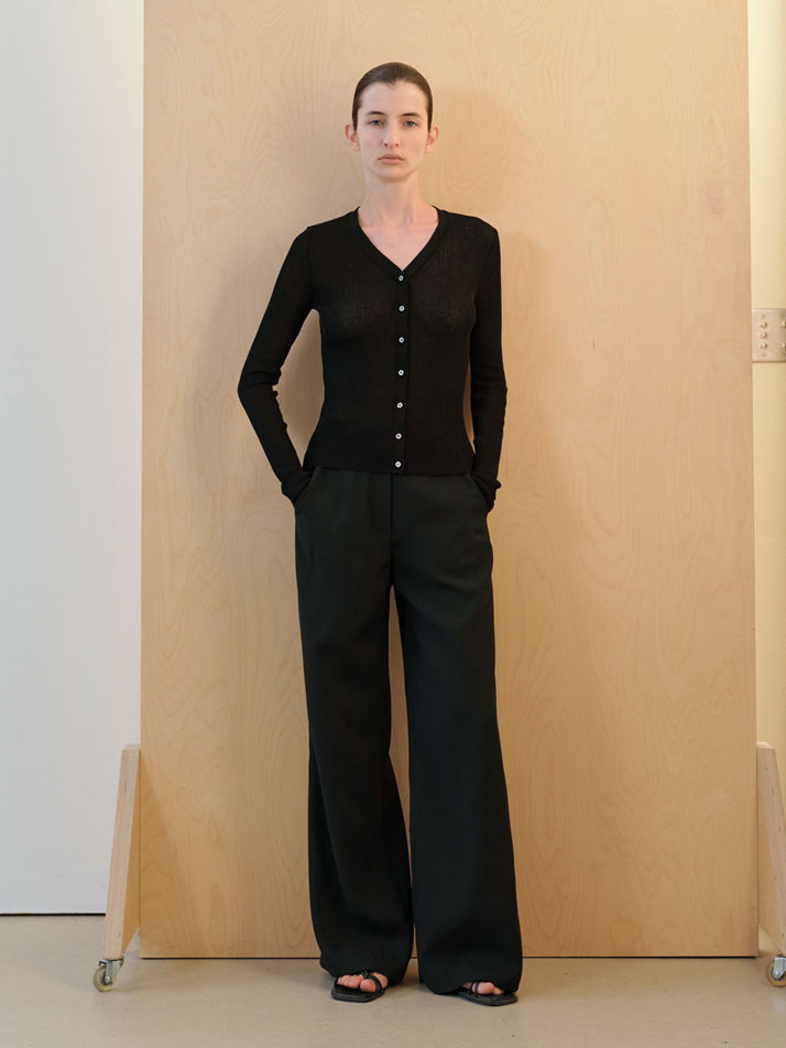 골지 브이 가디건 (3컬러)