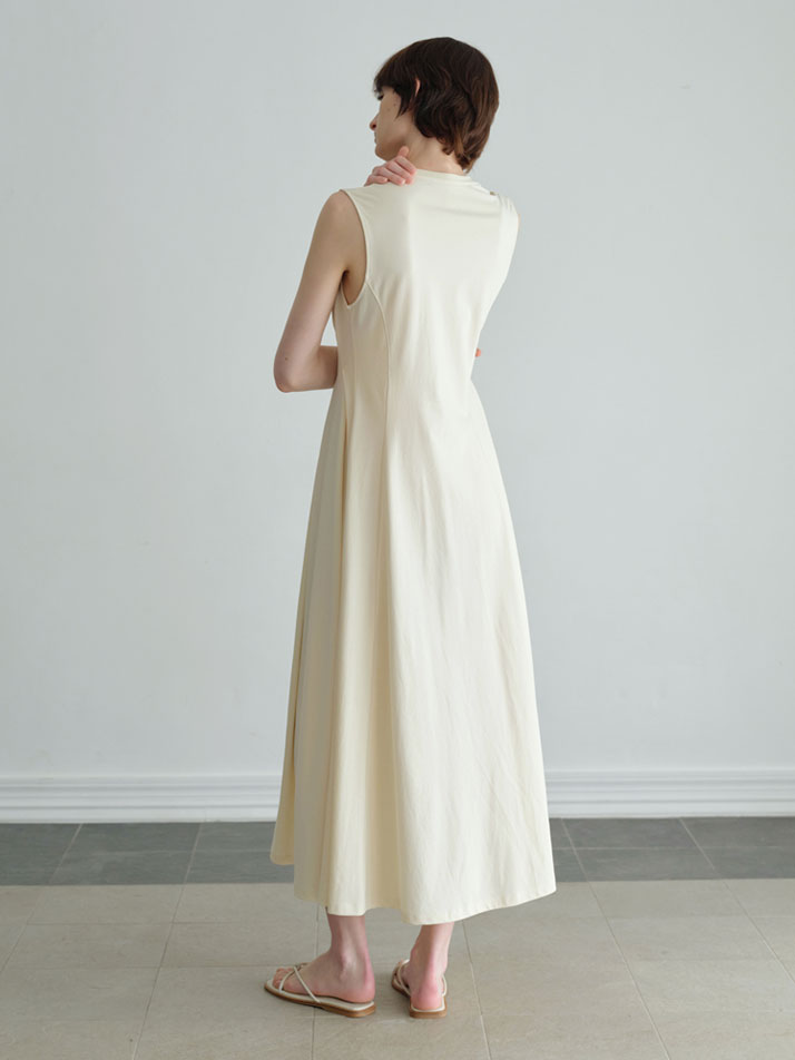 다트 플레어 원피스 (2컬러)