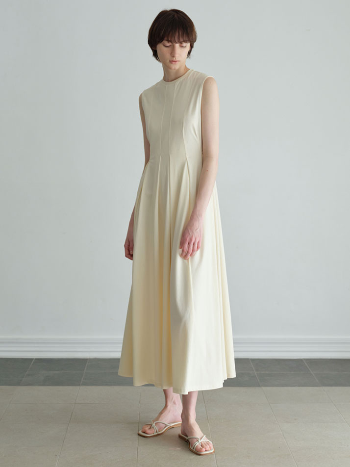 다트 플레어 원피스 (2컬러)