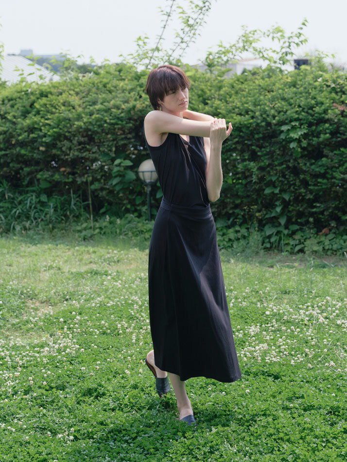 텐셀 랩 스커트 (2컬러)