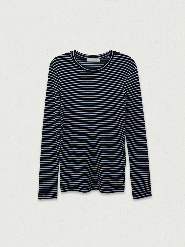 기린 스트라이프 티셔츠 (2컬러)