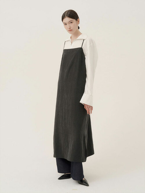 앤드 스트링  슬립 원피스