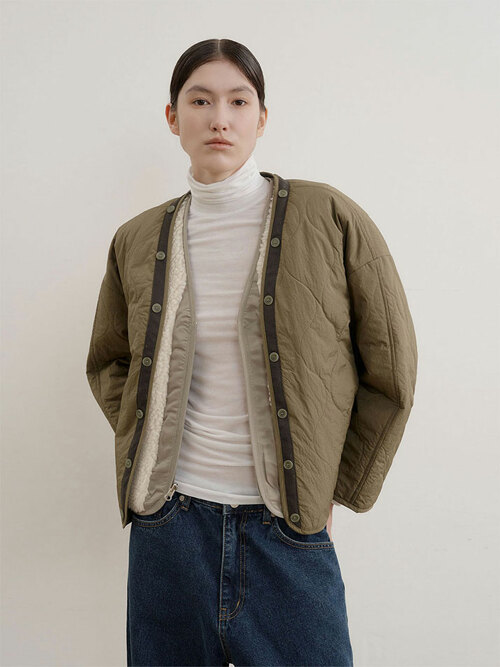 오펜 2온스 퀼팅 자켓