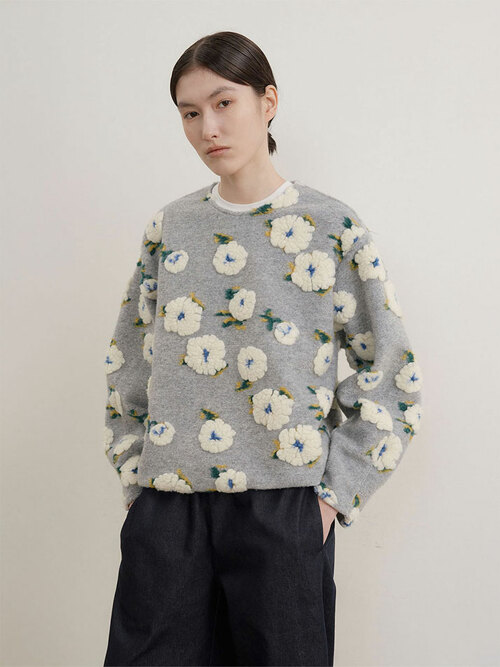 르벤 플라워 풀오버