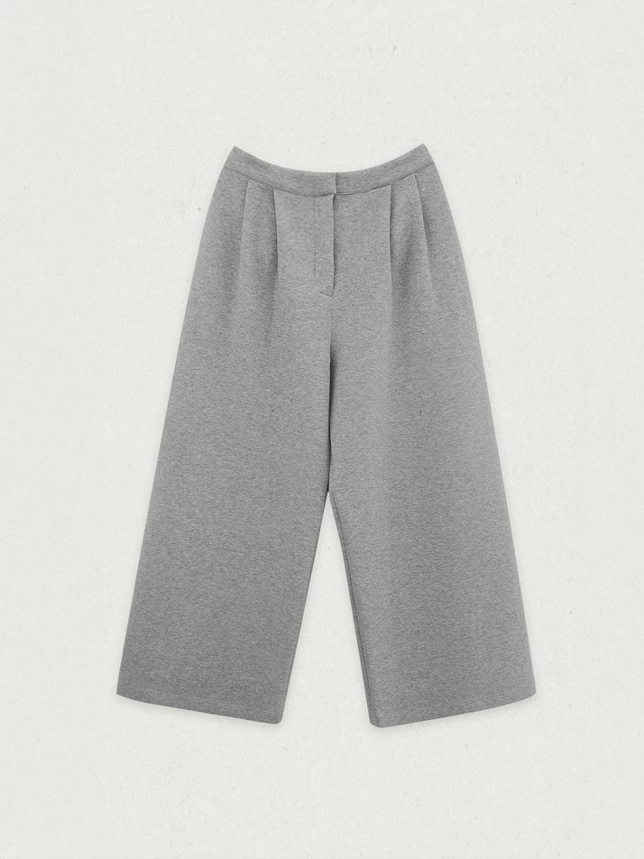 터크 와이드 쿠션 슬랙스