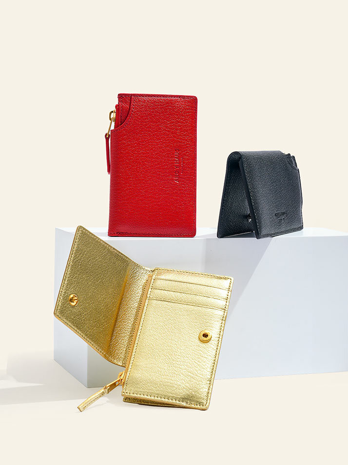 TETTO | Coin Card Holder with Flap