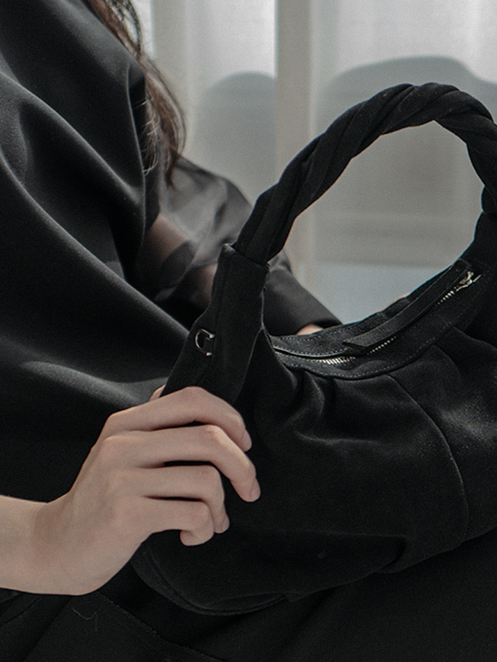 NUBE PICCOLO | 누베피콜로 토트 4col | Black, Burgundy, Cloud, Olive