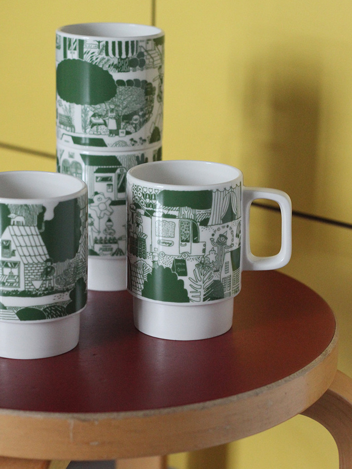 CBB MUG2 Forest village