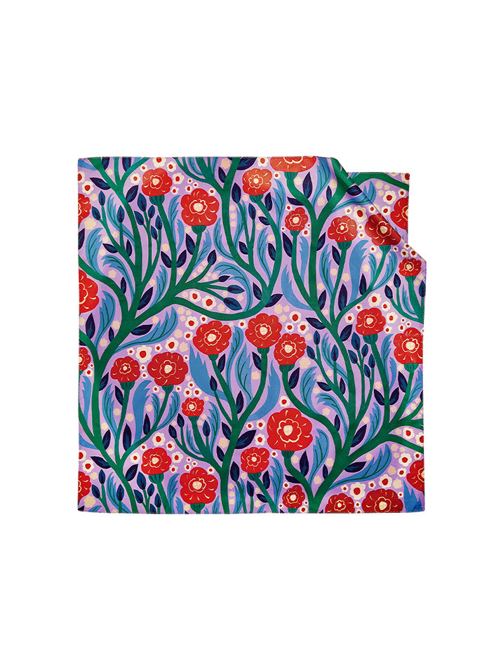 스카프 Flowers / 모니카 포스버그