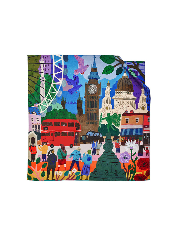 스카프 London / 모니카 포스버그