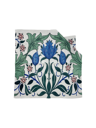 스카프 Floral Wallpaper Design with Tulips / 윌리엄 모리스
